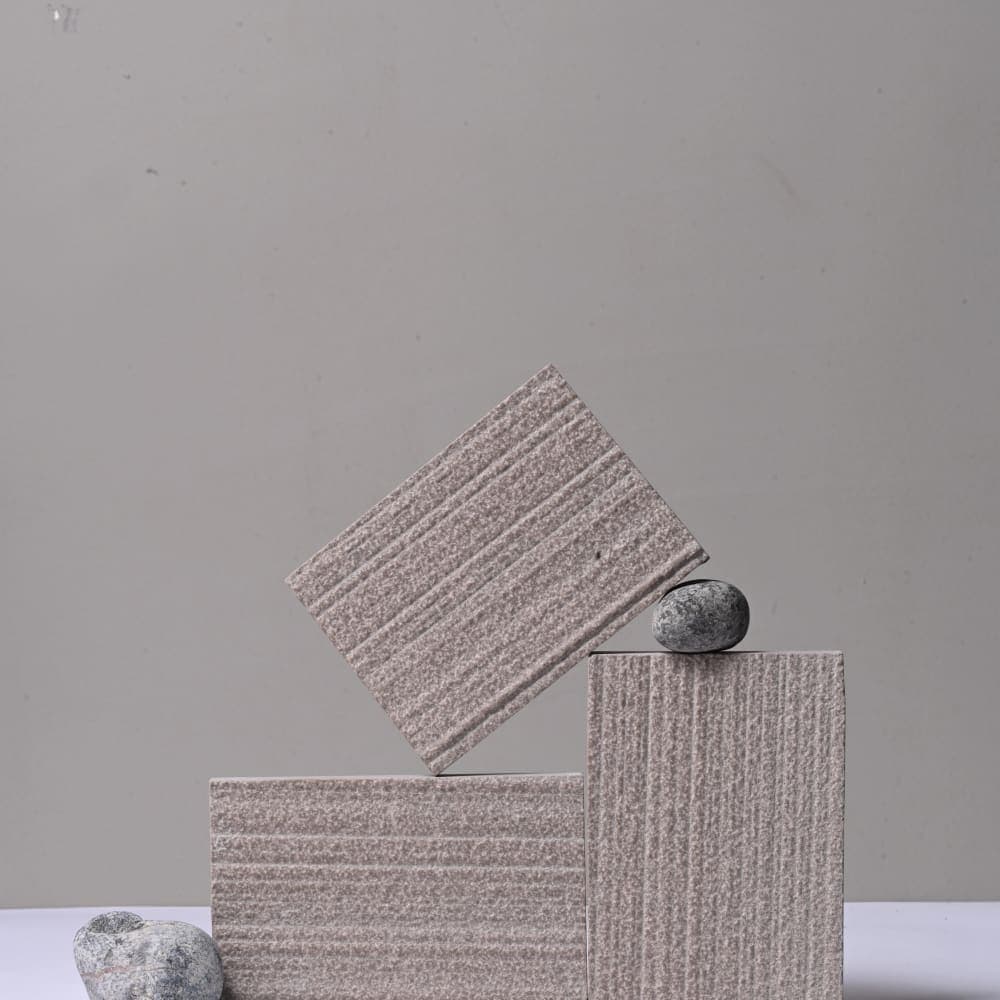 Sandy Brown Rustic Linea