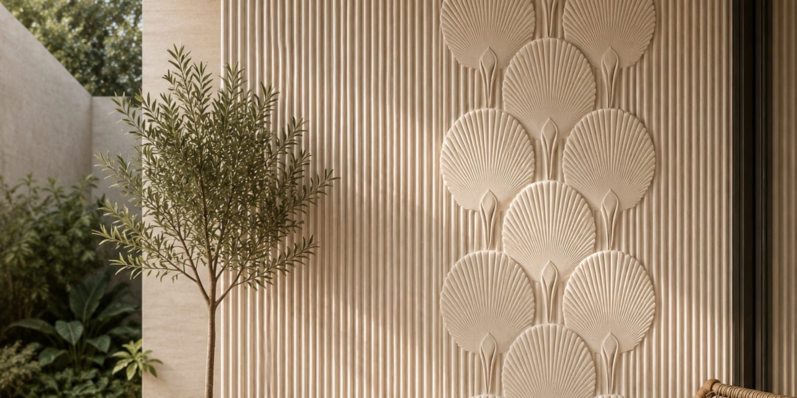Carved Feature Walls