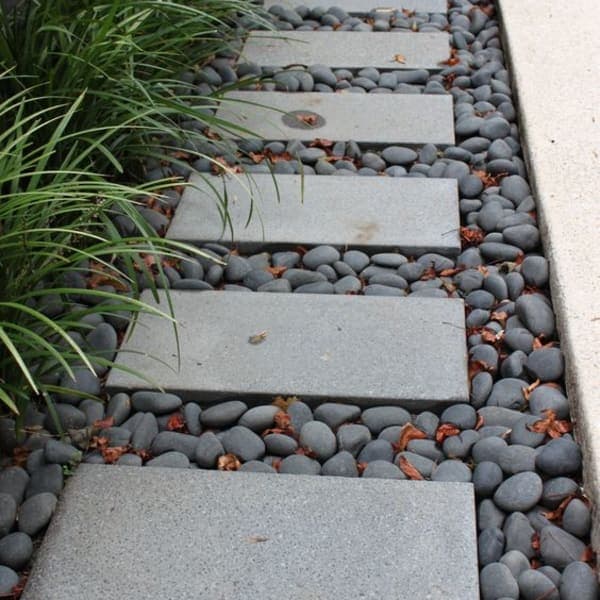 Ebony River Pebbles - alternate view