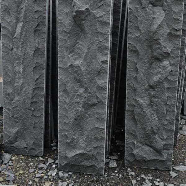 Lava Black Rockface - alternate view