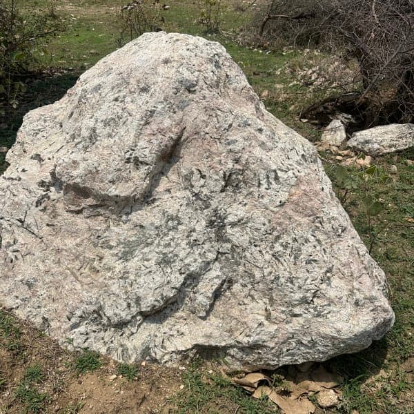 Rosy White Boulder - alternate view