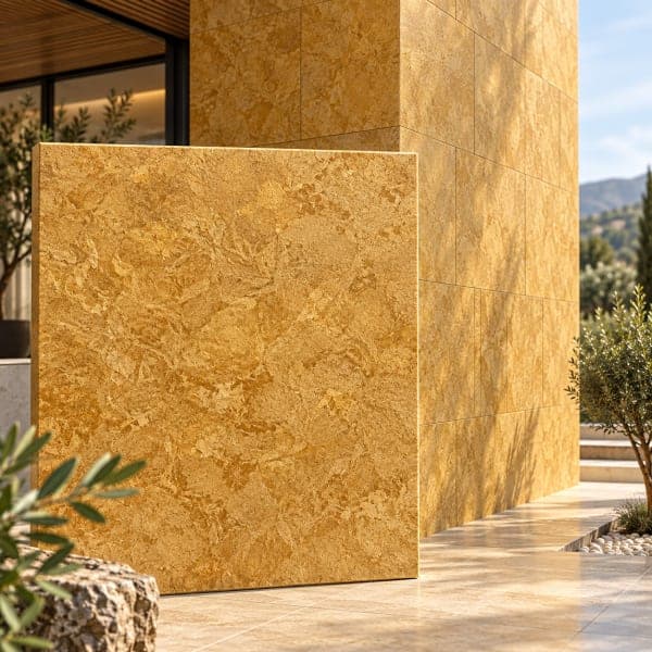 Gold Flower Leather - alternate view