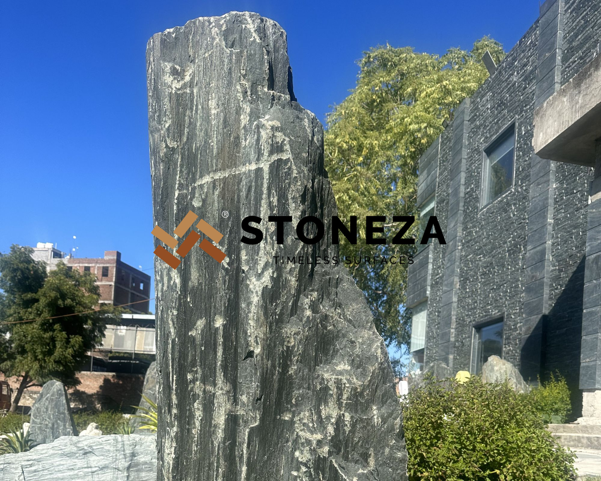 Black Slate Boulder - Image 2