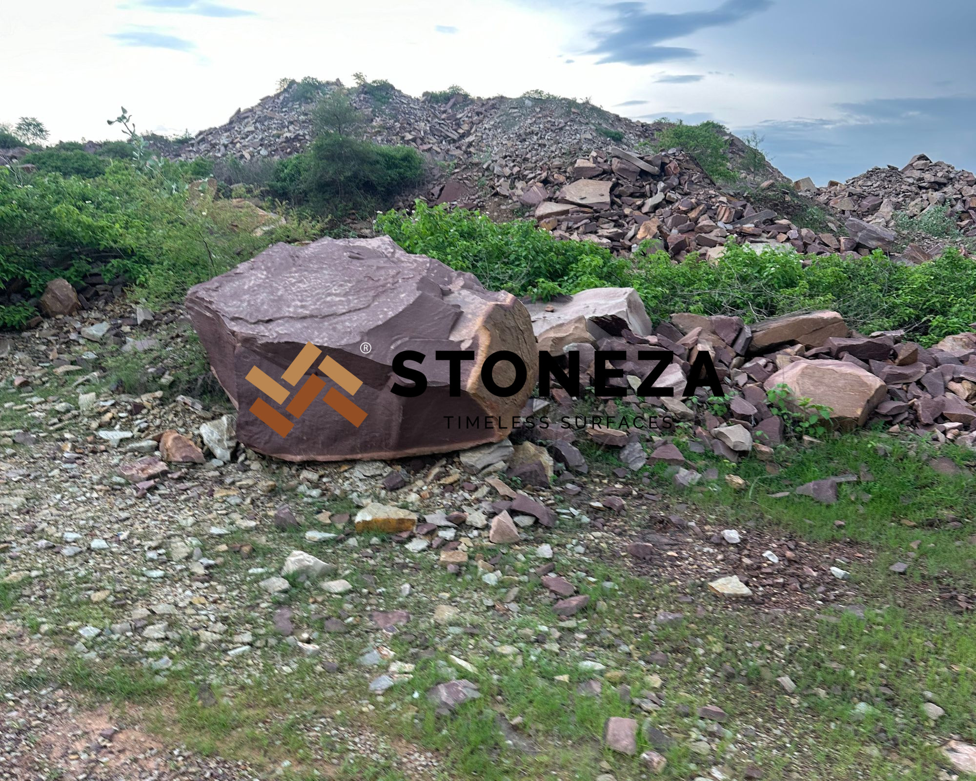 Mandana Red Stone Boulders - Image 2