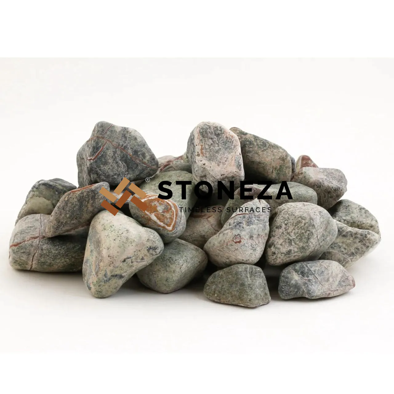 RAINFOREST GREEN PEBBLES