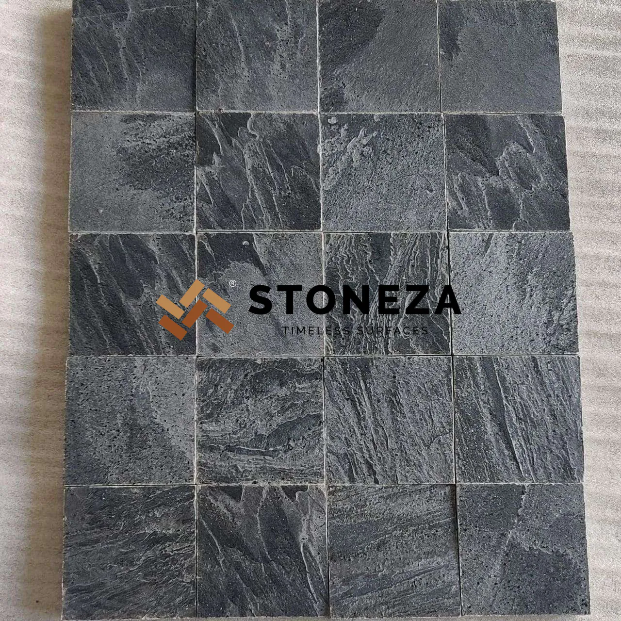 SILVER GREY POOL TILES - Image 3