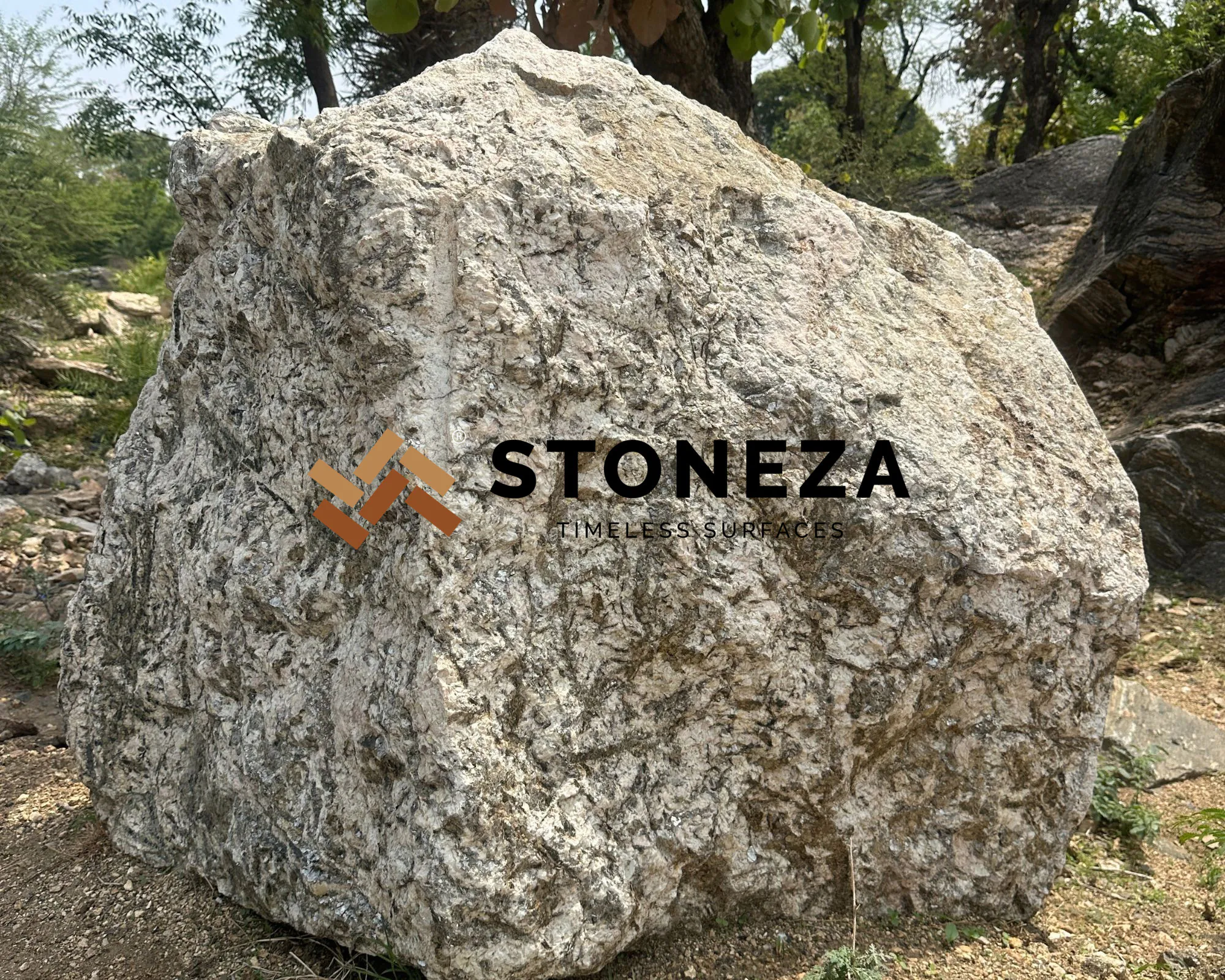 Arctic White Boulder