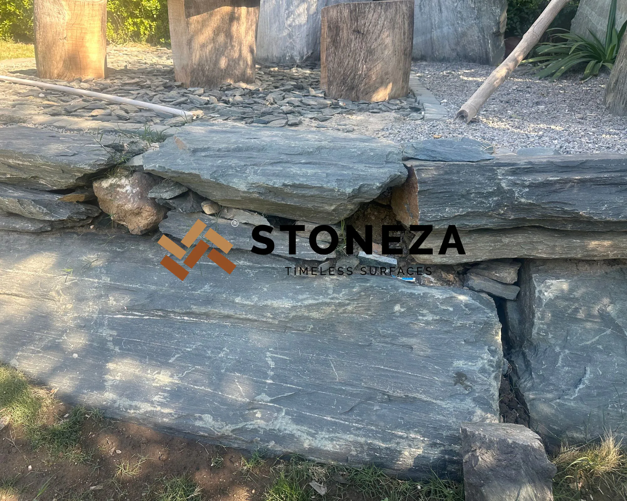 Black Slate Boulder - Image 3