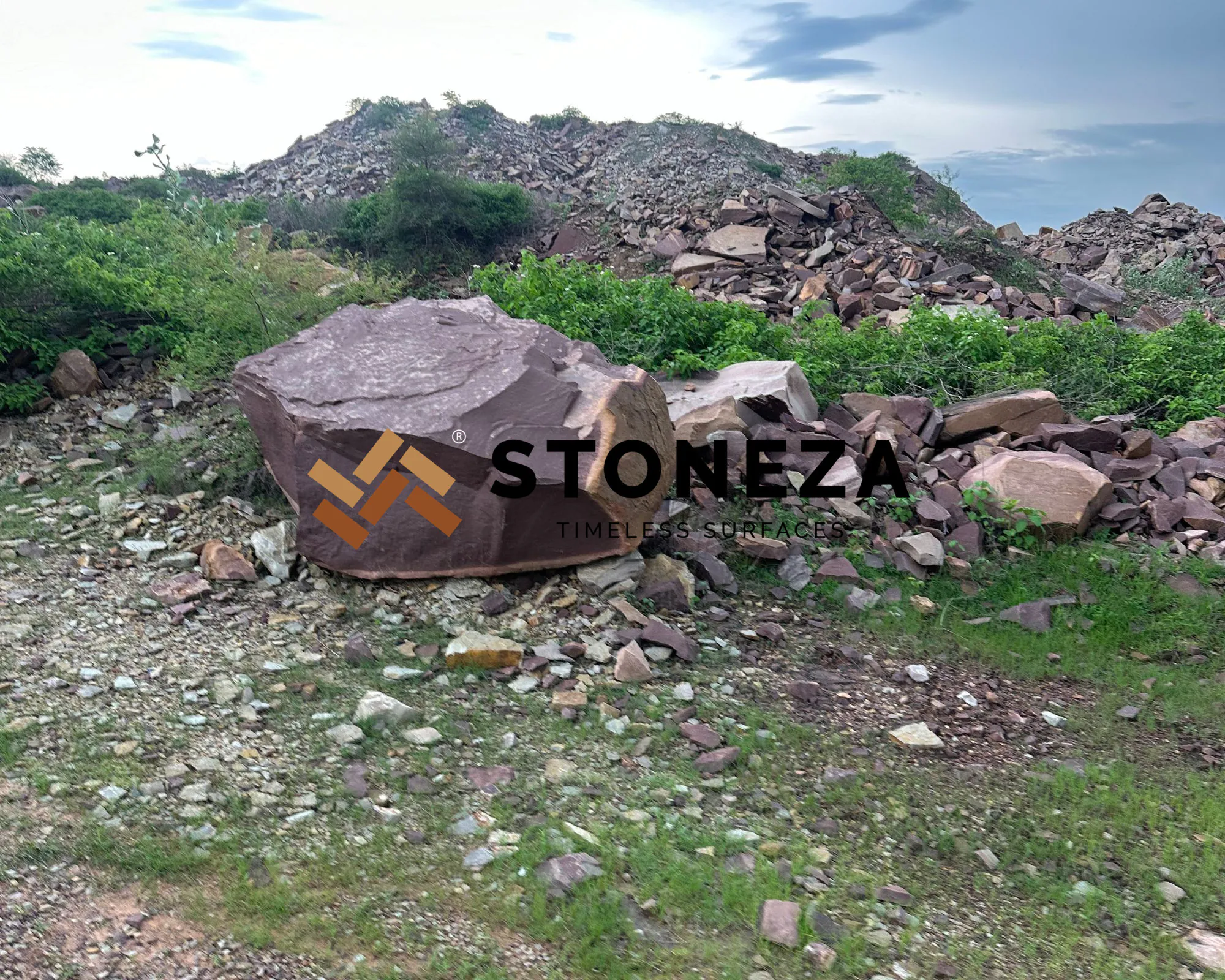 Mandana Red Stone Boulders - Image 2