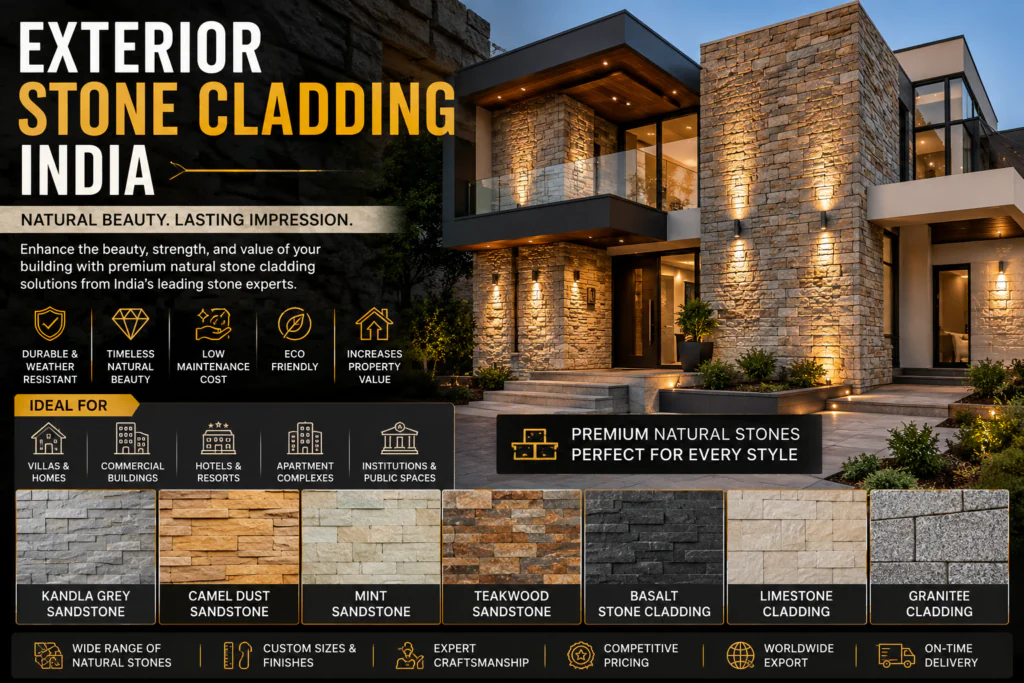 Exterior Stone Cladding India